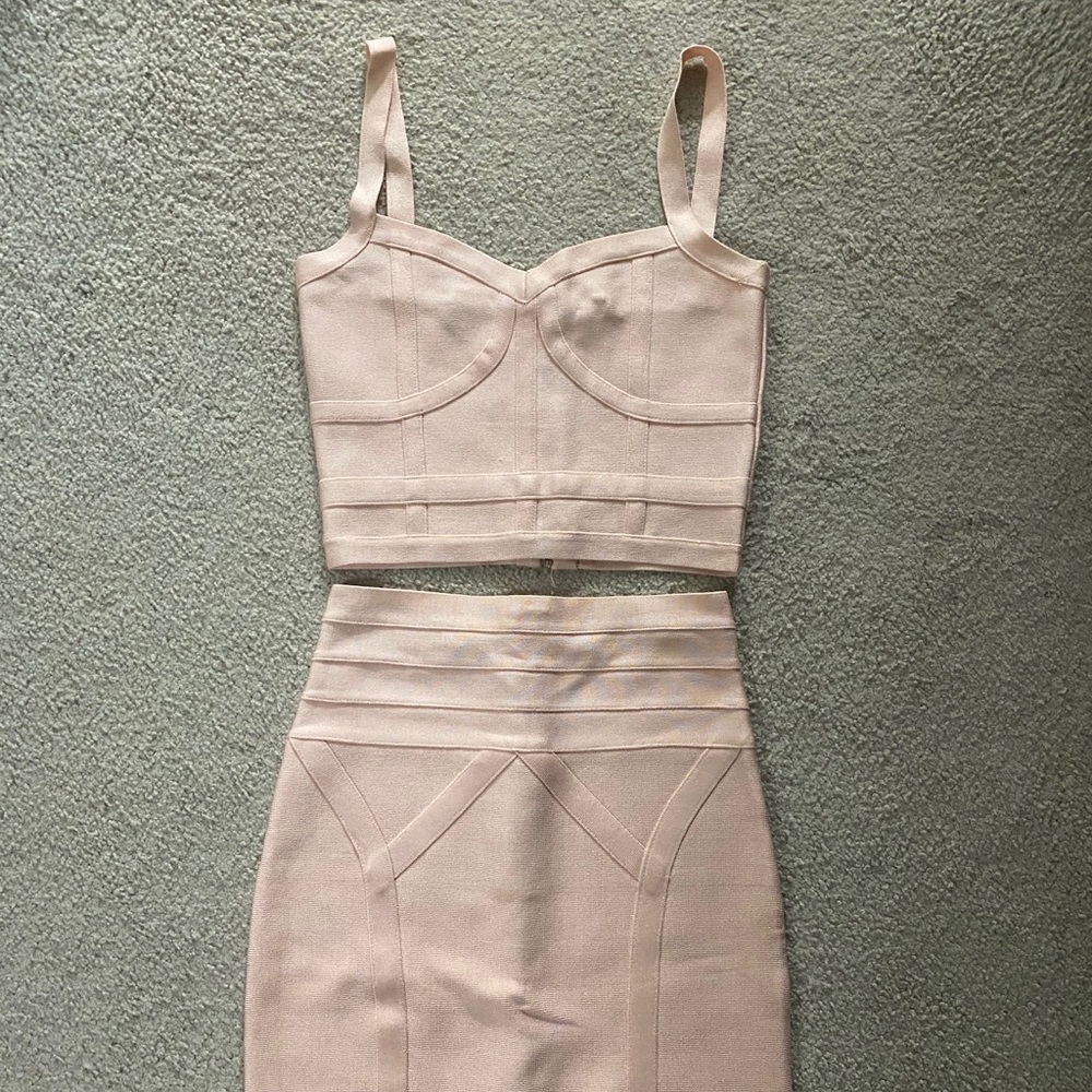 Blush Two Piece Bandage Set